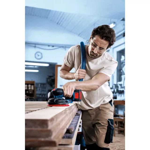 Ponceuse excentrique 18V Bosch Expert EXEX18V-150-5 (sans batterie ni chargeur) + coffret L-BOXX - 0601372900 — Machine seule · L-BOXX — vue 8