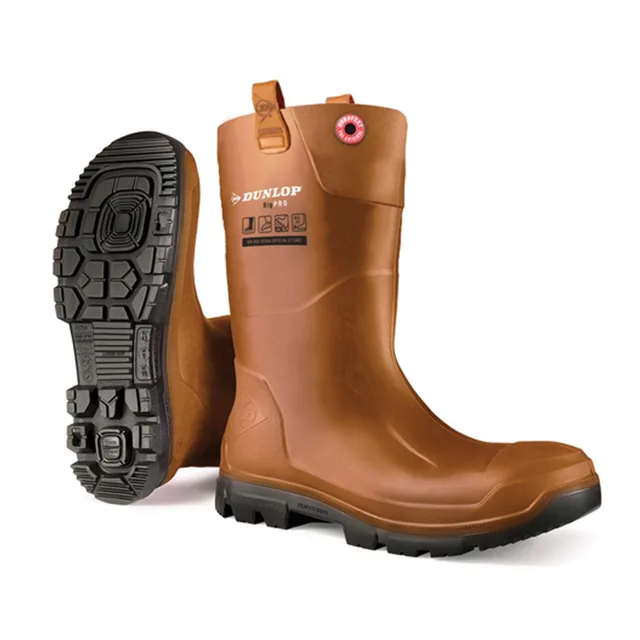 Bottes de sécurité fourrées RIGAIR PRO FUR S5 SRA SRC CI Dunlop® Coverguard 9RFPO90 — Référence 9RFPO90039 — vue 1