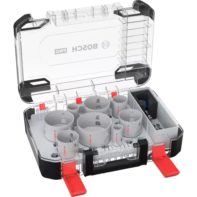 Coffret de 8 scies trépans Bosch PRO BIM Multi Material PC Plus - 2608594430 — Référence 2608594430 — vue 1