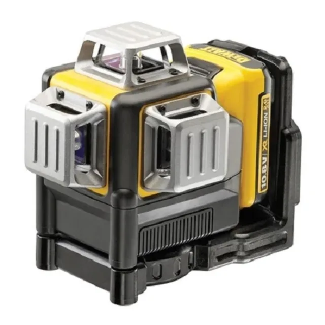 Niveau laser multilignes vert 10,8V Dewalt XR DCE089D1G-QW + batterie 2 Ah + chargeur — 1 batterie 2Ah — vue 2