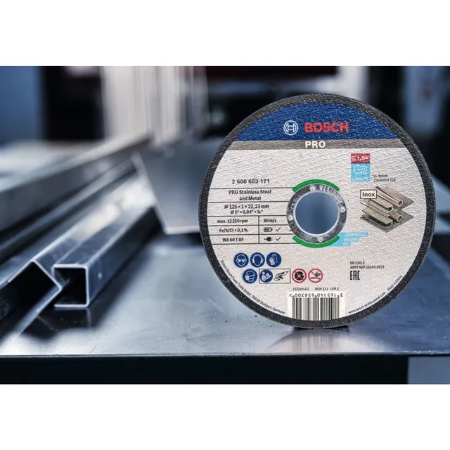 Disques Bosch métal et inox — lot de 10 — 2608603255 — vue 7