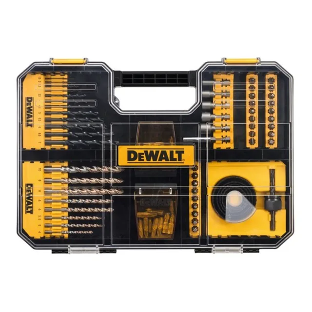 Coffret de 100 accessoires de vissage et perçage Dewalt T-Stak - DT71569-QZ — T-STAK — vue 6